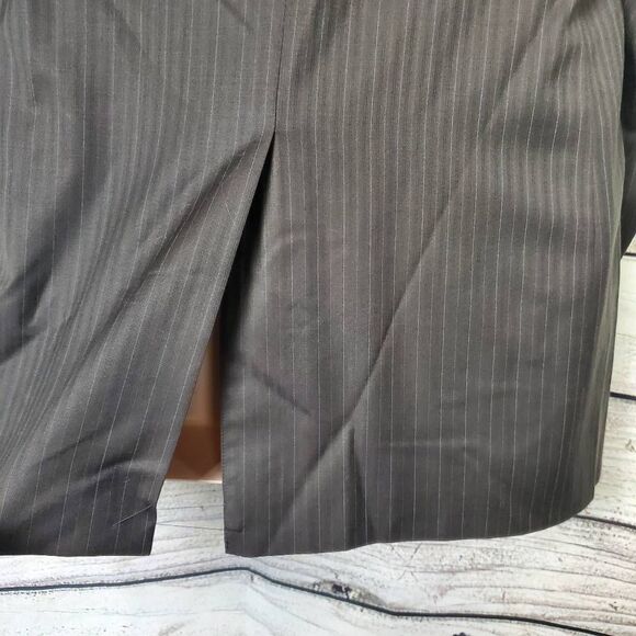 Joseph & Feiss Men’s Pinstripe Wool Suit Jacket Blazer Size 39L New With Tags - Picture 10 of 11